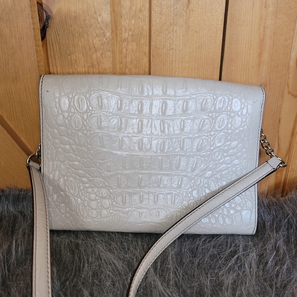 Kate Spade Fiona Harwood Place Shoulder Bag Croc Embossed - Picture 7 of 16